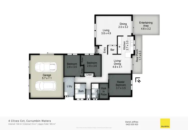 Floorplan of Homely house listing, 4 Clives Circuit, Currumbin Waters QLD 4223
