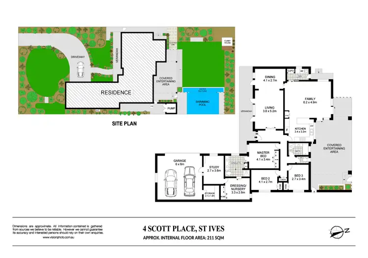 Floorplan of Homely house listing, 4 Scott Place, St Ives NSW 2075