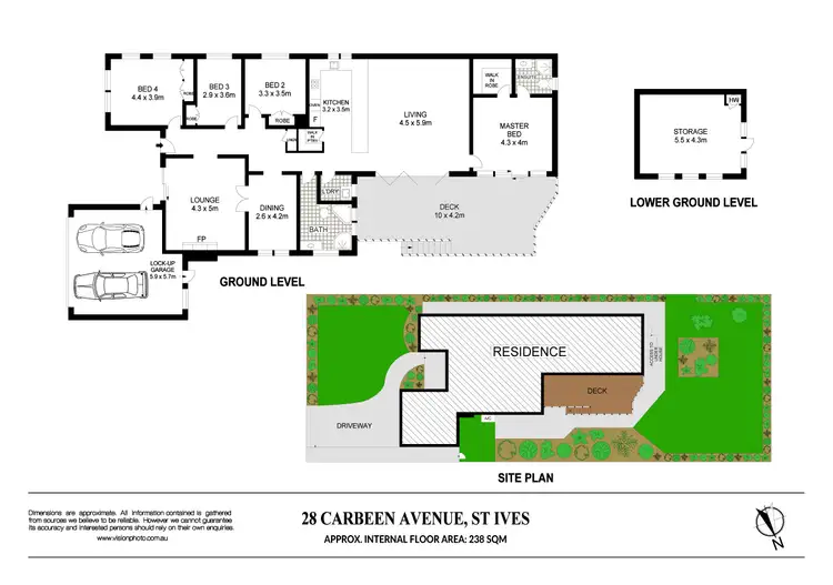 Floorplan of Homely house listing, 28 Carbeen Avenue, St Ives NSW 2075