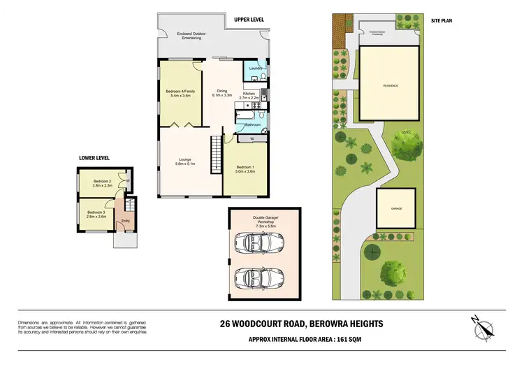 Floorplan of Homely house listing, 26 Woodcourt Road, Berowra Heights NSW 2082