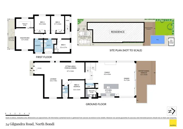 Floorplan of Homely house listing, 24 Gilgandra Road, North Bondi NSW 2026