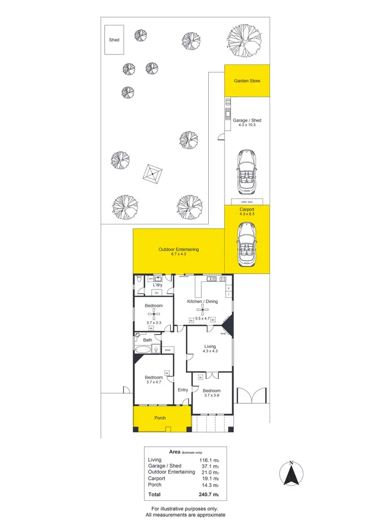 Floorplan of Homely house listing, 41 Lurline Street, Mile End SA 5031