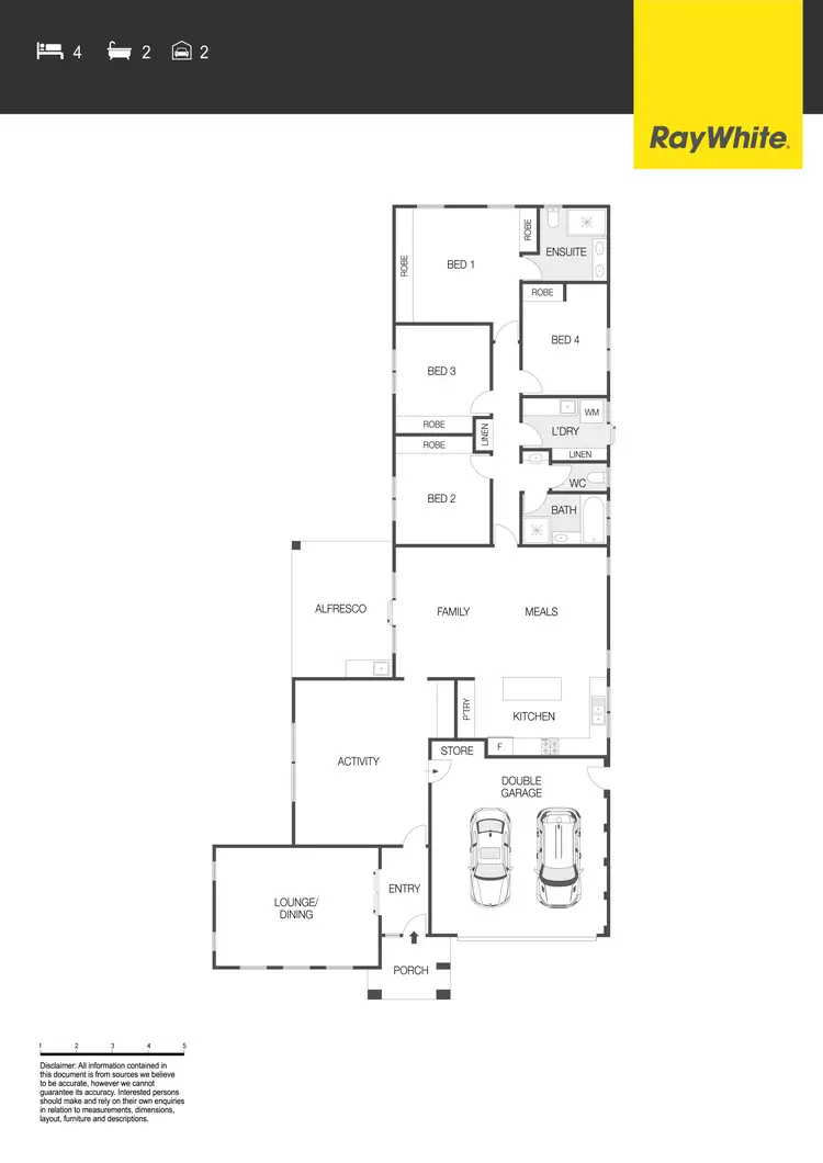 Floorplan of Homely house listing, 43 Clancy Mckenna Crescent, Bonner ACT 2914