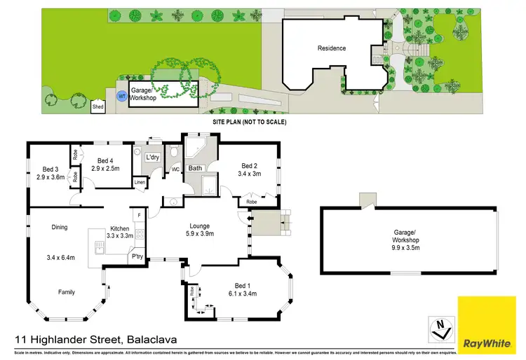 Floorplan of Homely house listing, 11 Highlander Street, Balaclava NSW 2575