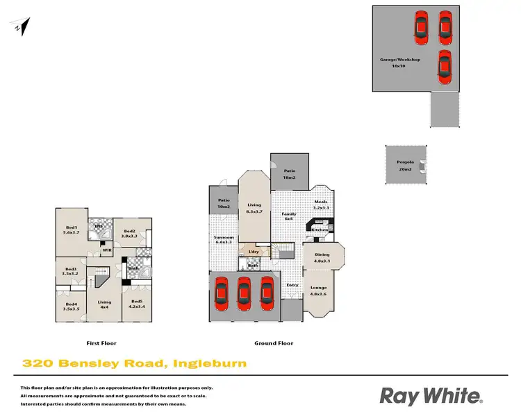 Floorplan of Homely house listing, 320 Bensley Road, Ingleburn NSW 2565