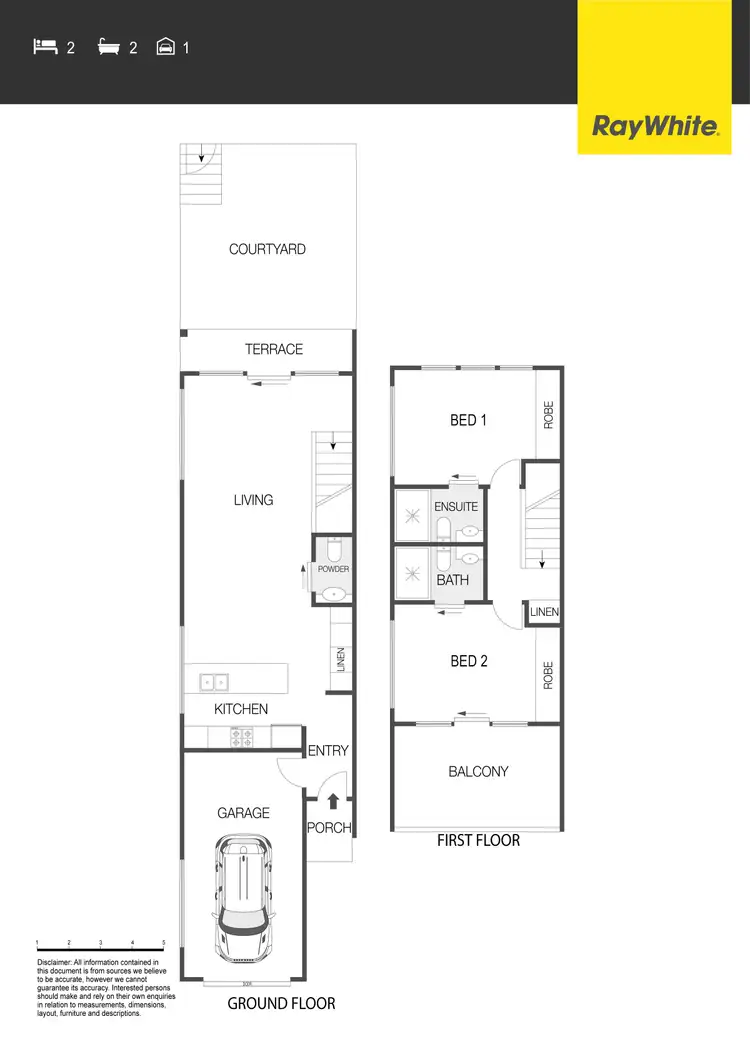 Floorplan of Homely house listing, 30/88 Narrambla Terrace, Lawson ACT 2617
