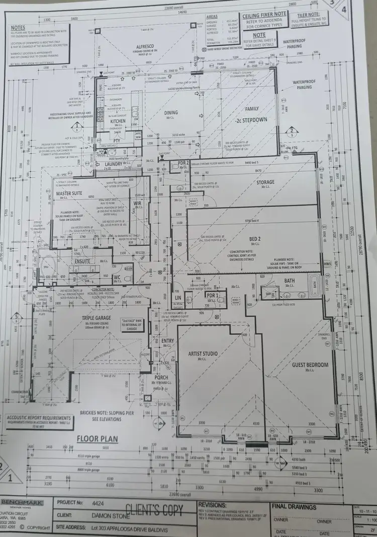 Floorplan of Homely house listing, 51 Appaloosa Drive, Baldivis WA 6171