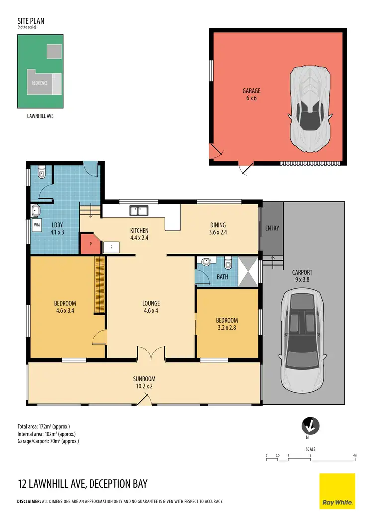 Floorplan of Homely house listing, 12 Lawnhill Avenue, Deception Bay QLD 4508