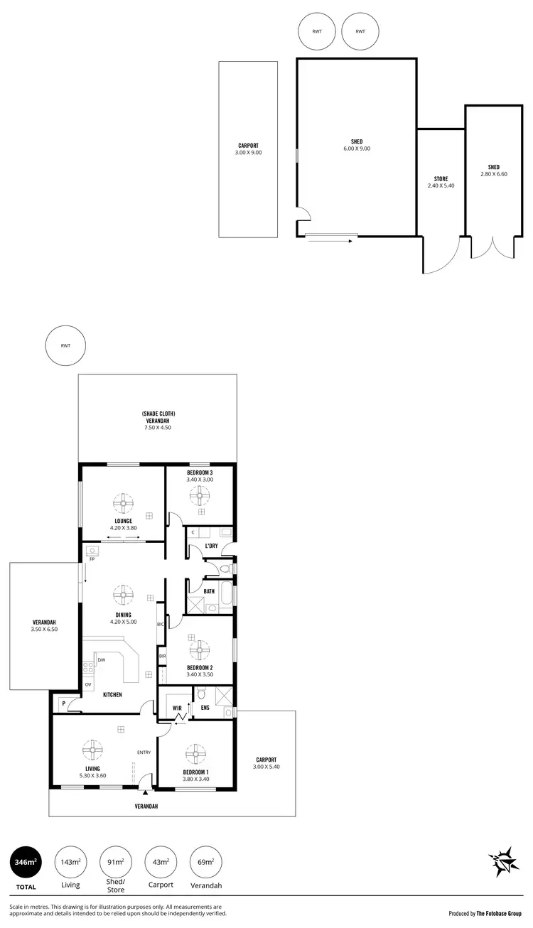 Floorplan of Homely house listing, 170 Martin Road, Murray Bridge SA 5253