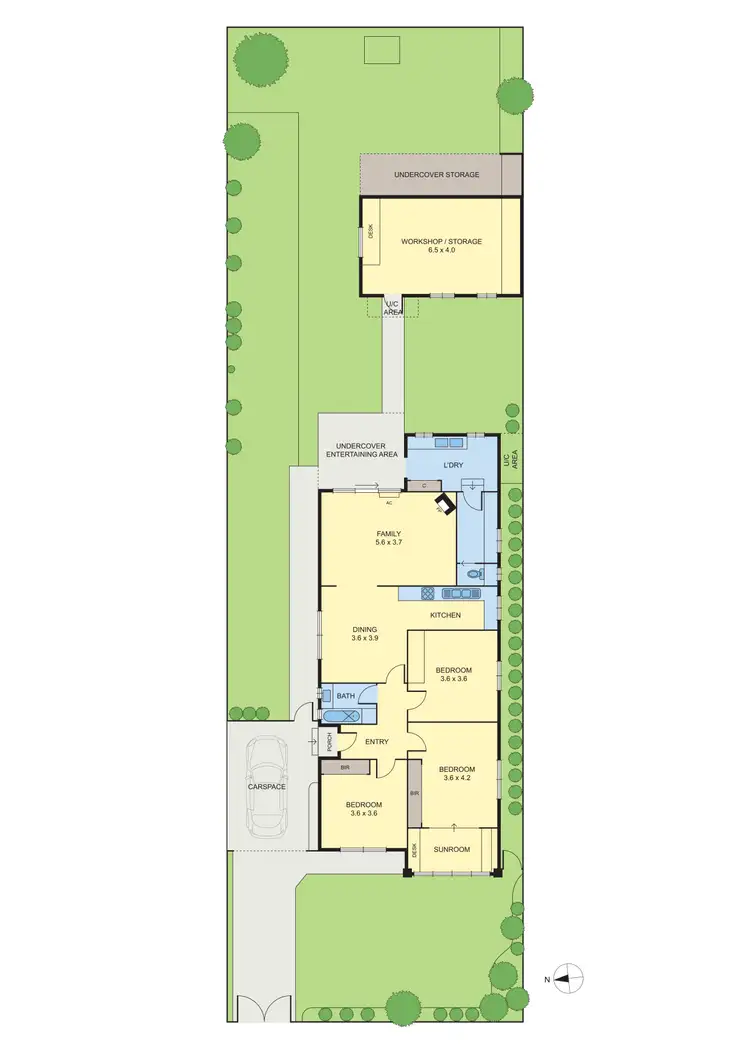 Floorplan of Homely house listing, 18 Greenwood Street, Pascoe Vale South VIC 3044