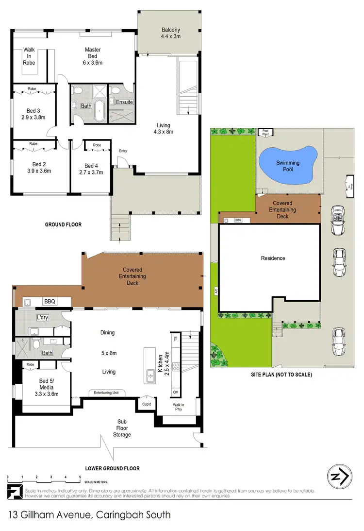 Floorplan of Homely house listing, 13 Gillham Avenue, Caringbah South NSW 2229