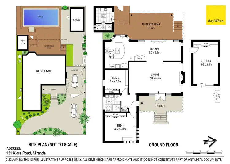 Floorplan of Homely house listing, 131 Kiora Road, Miranda NSW 2228