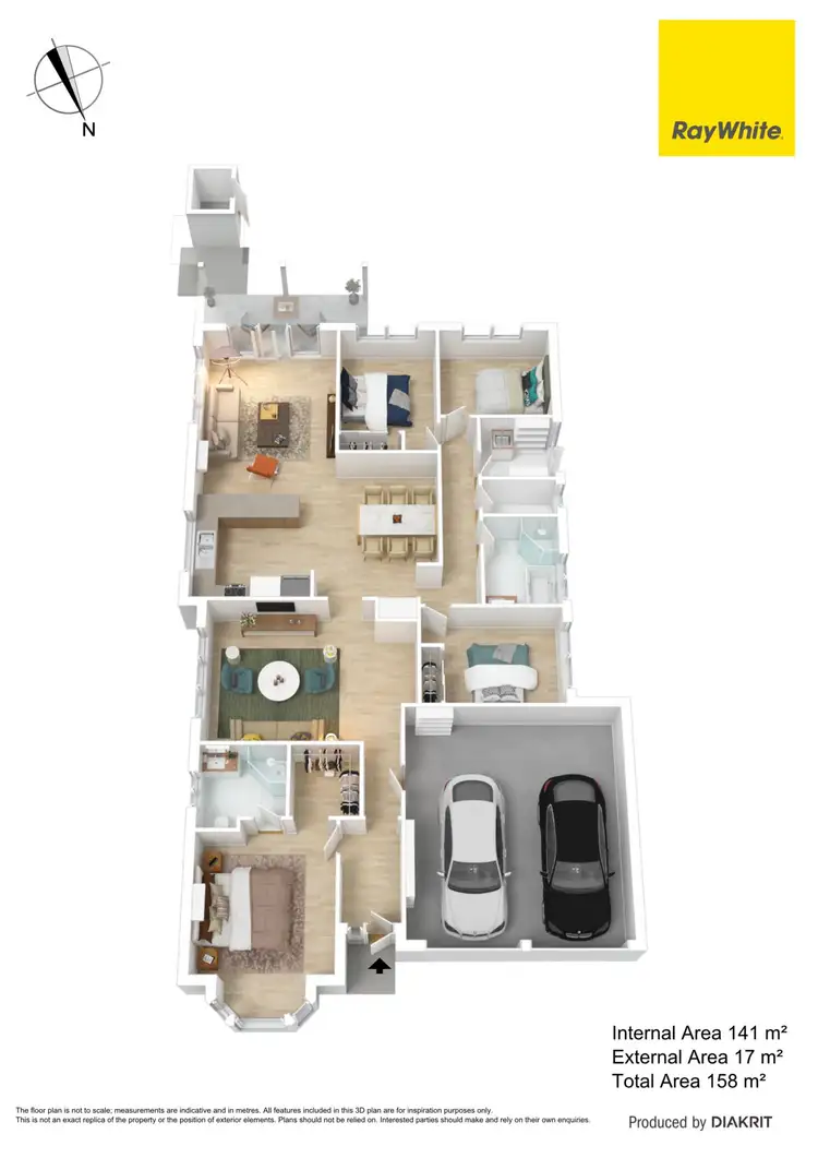 Floorplan of Homely house listing, 55 Gemini Drive, Munno Para West SA 5115