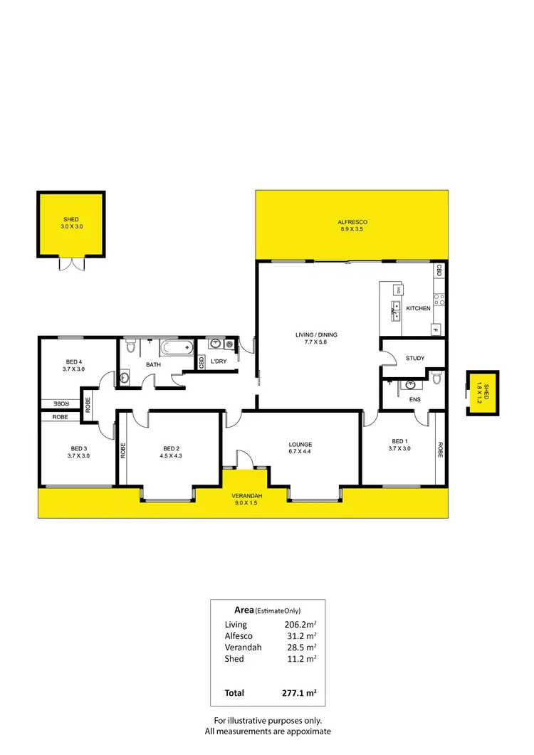 Floorplan of Homely house listing, 22 Coach House Drive, Novar Gardens SA 5040