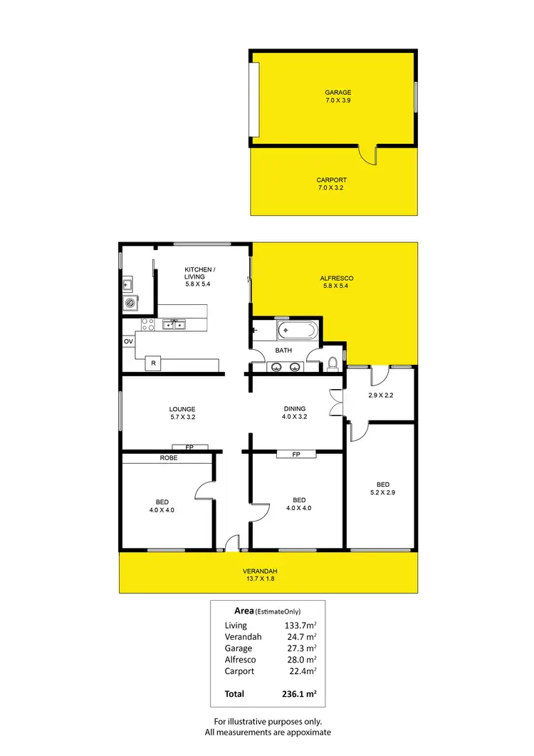 Floorplan of Homely house listing, 11 Green Street, St Morris SA 5068