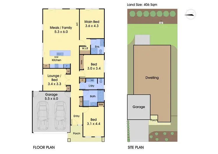 Floorplan of Homely house listing, 105 Wellington Street, Mernda VIC 3754