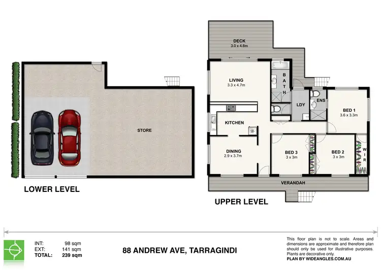 Floorplan of Homely house listing, 88 Andrew Avenue, Tarragindi QLD 4121