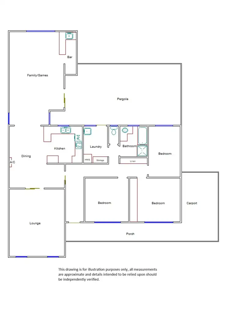 Floorplan of Homely house listing, 9 Buik Street, Bordertown SA 5268