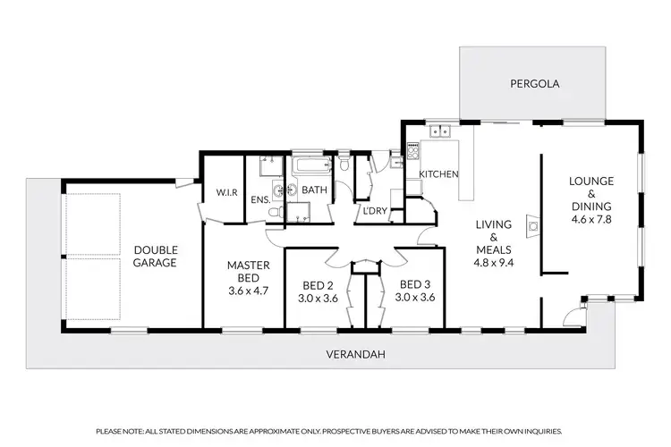 Floorplan of Homely house listing, 42 Acacia Avenue, Dales Creek VIC 3341
