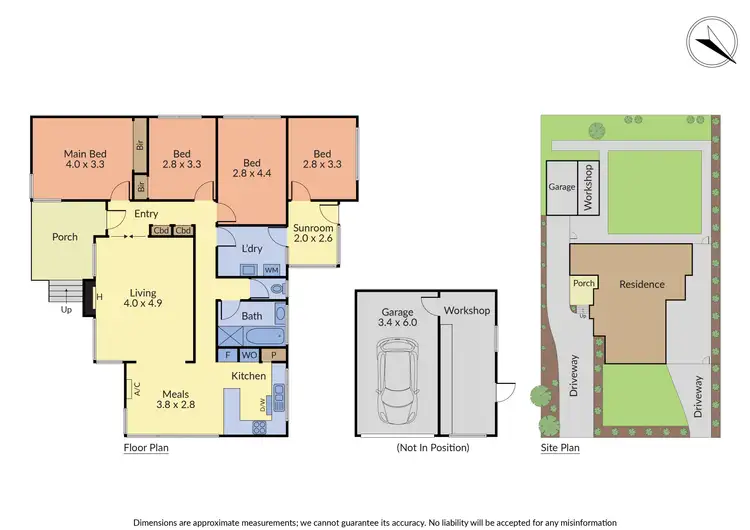 Floorplan of Homely house listing, 18 Byron Street, Ringwood VIC 3134