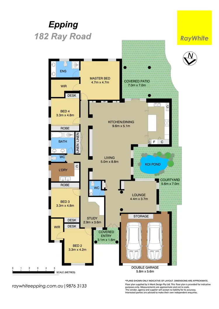 Floorplan of Homely house listing, 182 Ray Road, Epping NSW 2121
