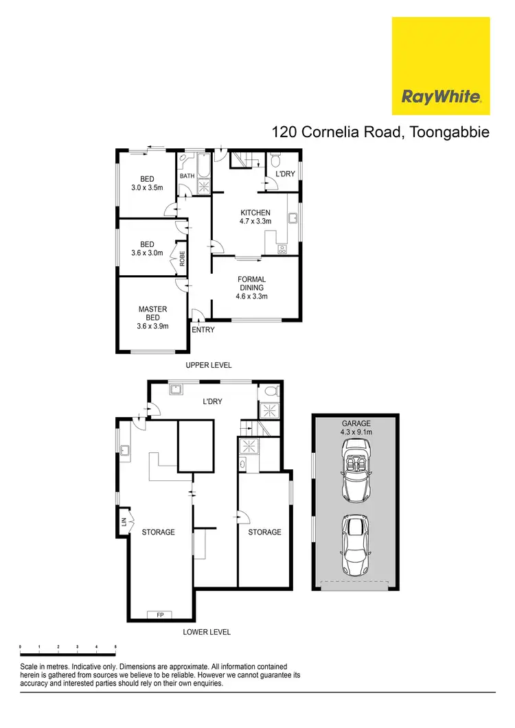 Floorplan of Homely house listing, 120 Cornelia Road, Toongabbie NSW 2146