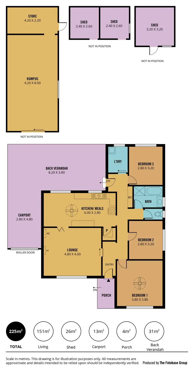 Floorplan of Homely house listing, 4 Tracy Court, Ferryden Park SA 5010