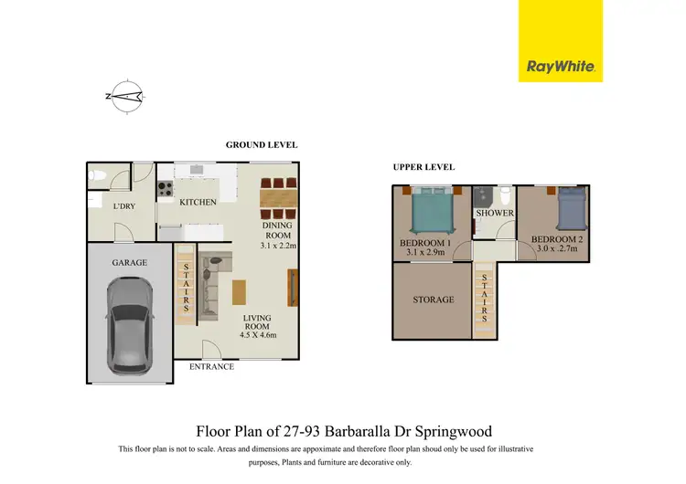Floorplan of Homely house listing, 27/93 Barbaralla Drive, Springwood QLD 4127
