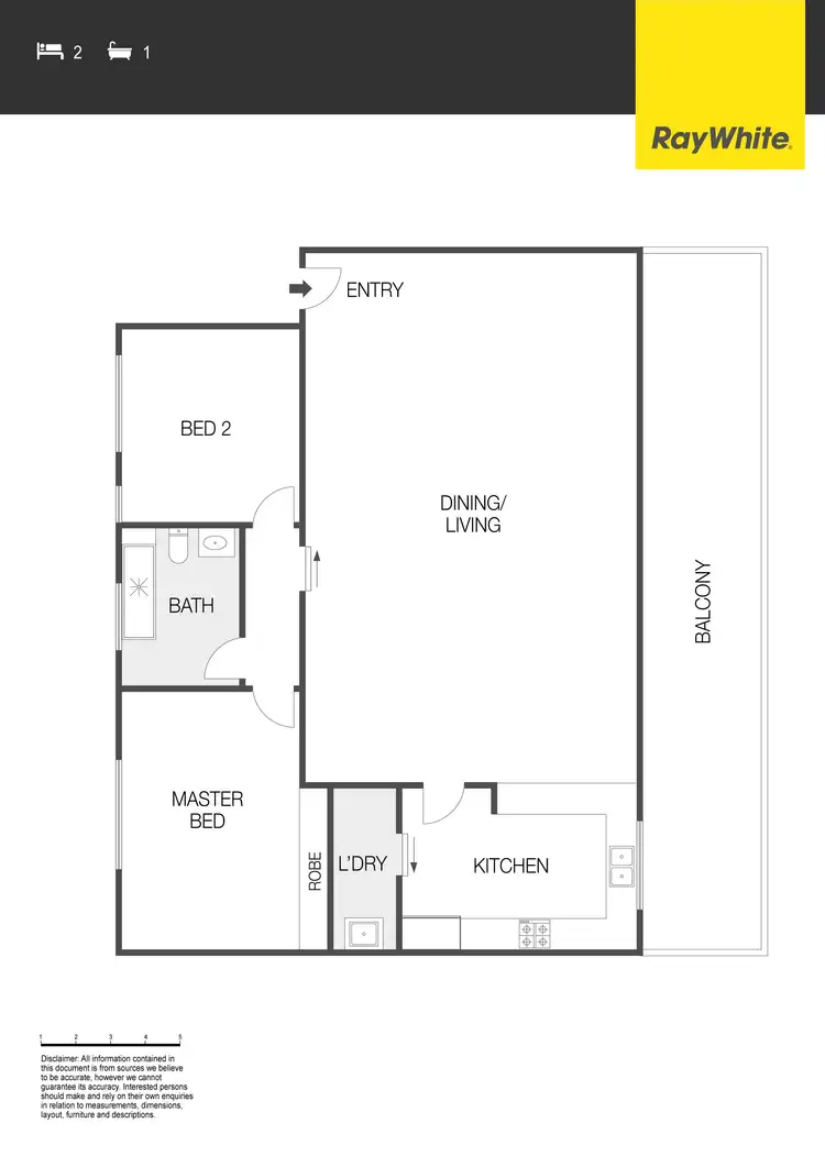 Floorplan of Homely apartment listing, 17/17 Medley Street, Chifley ACT 2606