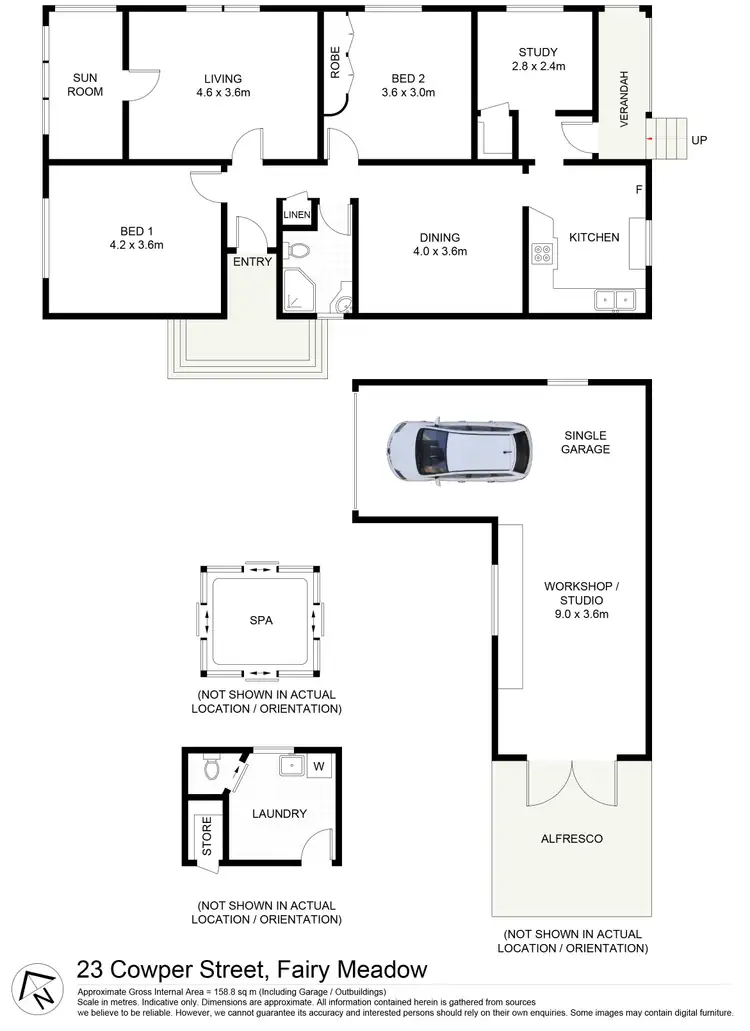Floorplan of Homely house listing, 23 Cowper Street, Fairy Meadow NSW 2519