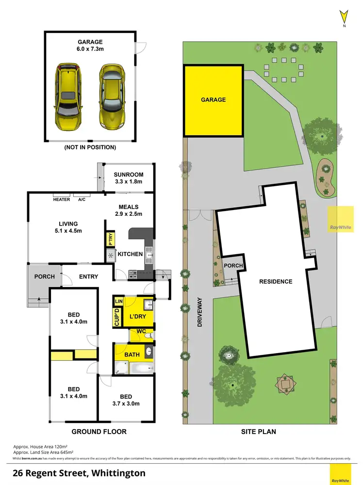 Floorplan of Homely house listing, 26 Regent Street, Whittington VIC 3219