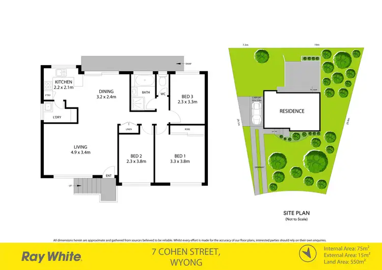 Floorplan of Homely house listing, 7 Cohen Street, Wyong NSW 2259