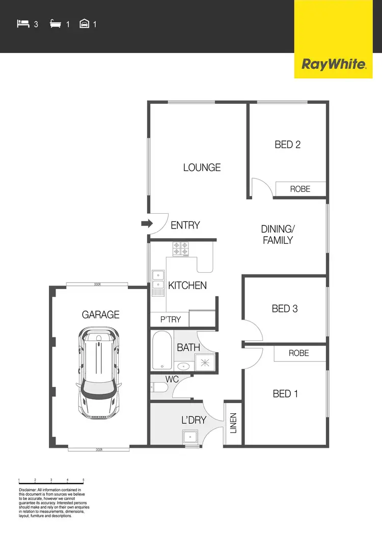 Floorplan of Homely house listing, 1/26 Bottrill Street, Bonython ACT 2905