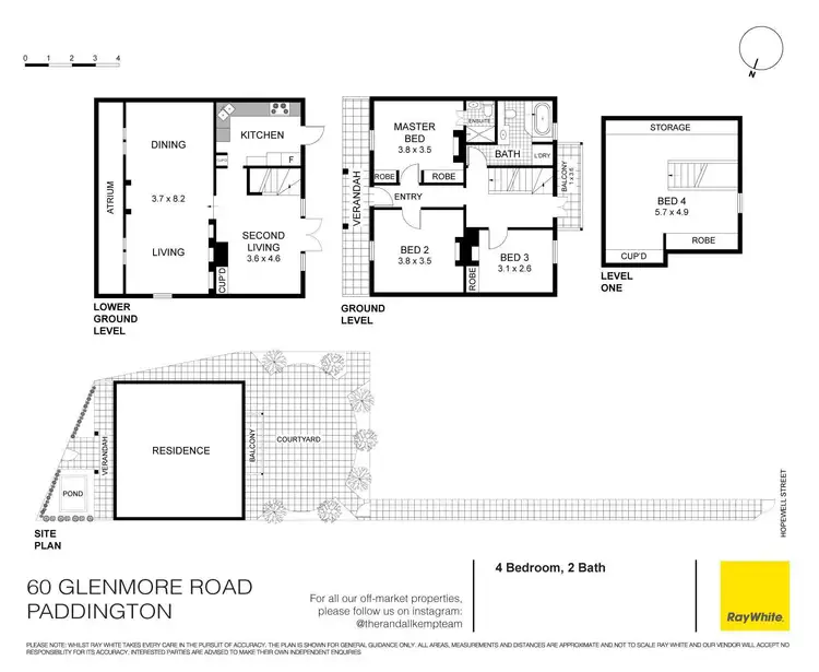 Floorplan of Homely house listing, 60 Glenmore Road, Paddington NSW 2021