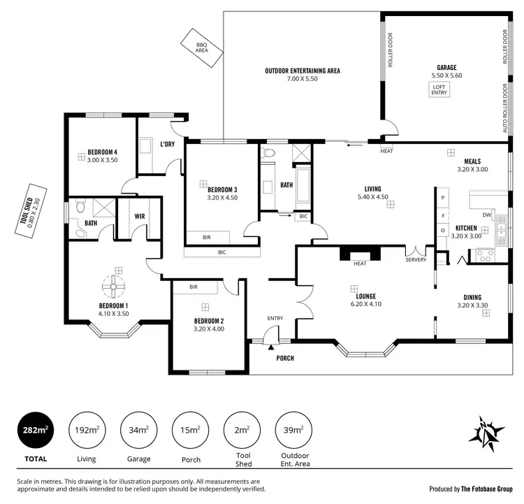 Floorplan of Homely house listing, 8 Newlands Drive, West Beach SA 5024