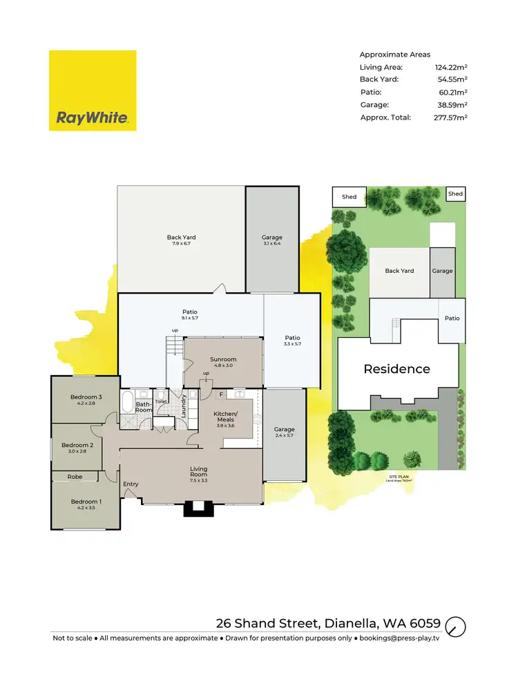 Floorplan of Homely house listing, 26 Shand Street, Dianella WA 6059