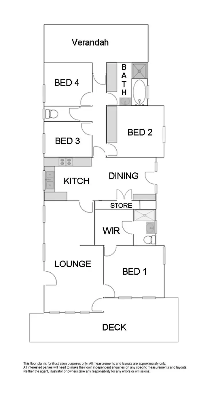 Floorplan of Homely house listing, 11 Willoughby Street, Stirling North SA 5710