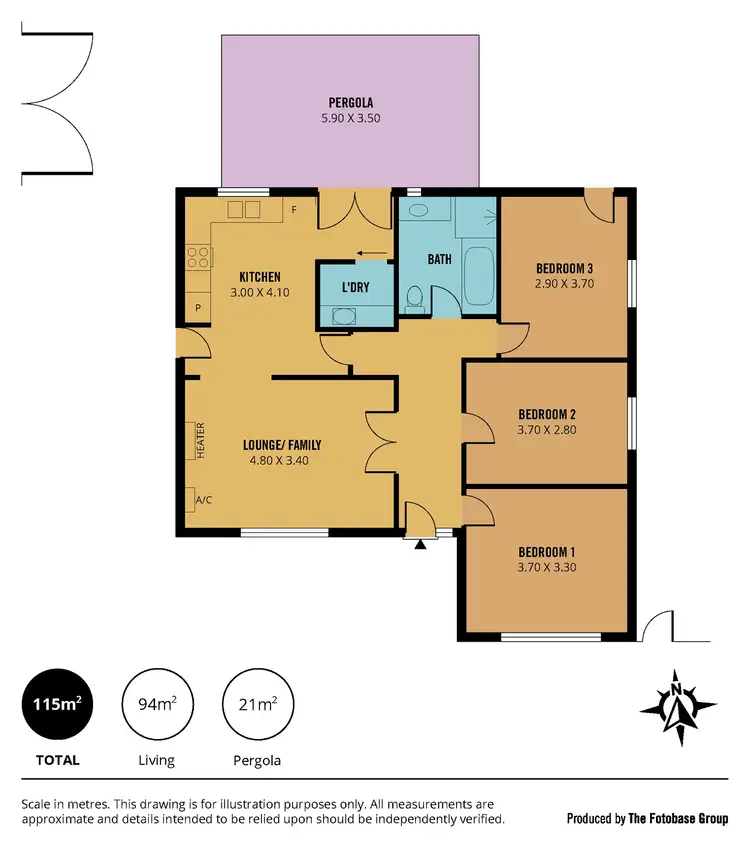 Floorplan of Homely house listing, 14 Caskey Street, Woodville North SA 5012