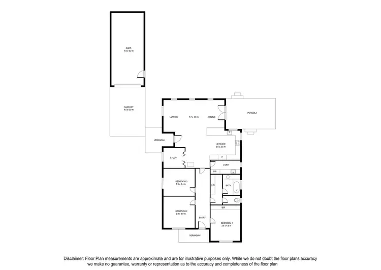 Floorplan of Homely house listing, 12 Victor Street, Mount Gambier SA 5290