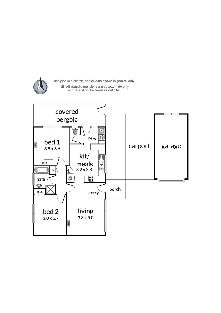 Floorplan of Homely unit listing, 4/4 Barkly Street, Ringwood VIC 3134