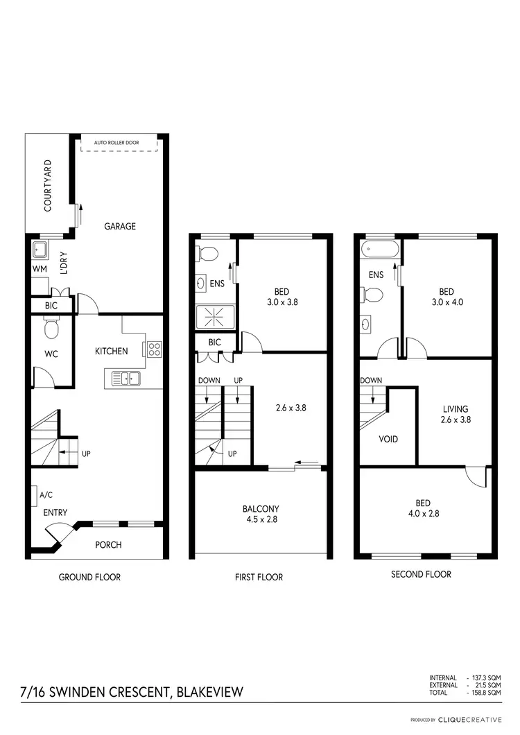 Floorplan of Homely house listing, 7/16 Swinden Crescent, Blakeview SA 5114
