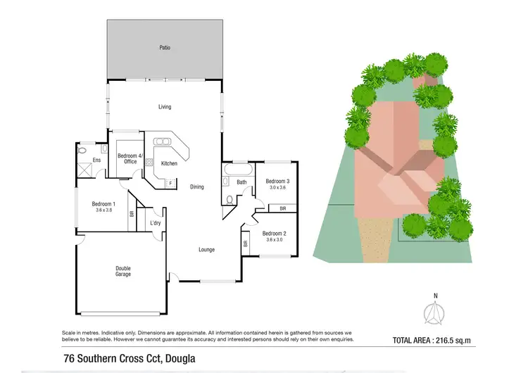 Floorplan of Homely house listing, 76 Southern Cross Circuit, Douglas QLD 4814