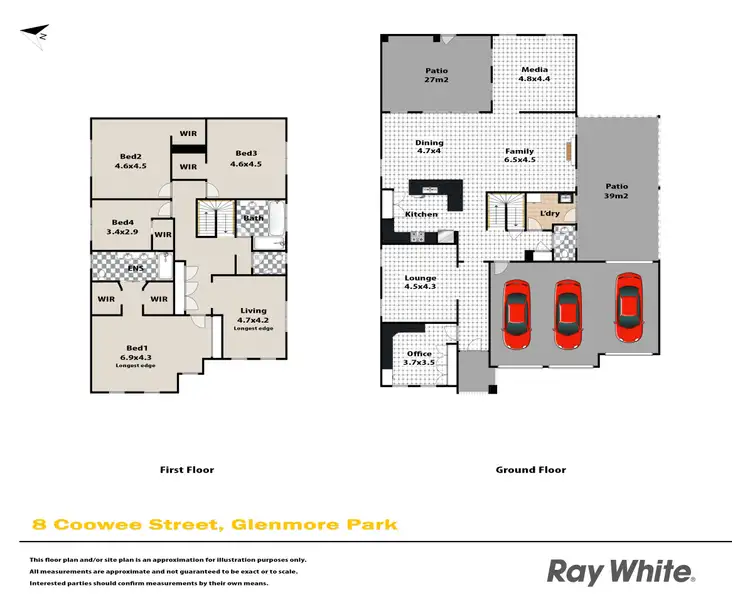 Floorplan of Homely house listing, 8 Cooee Avenue, Glenmore Park NSW 2745