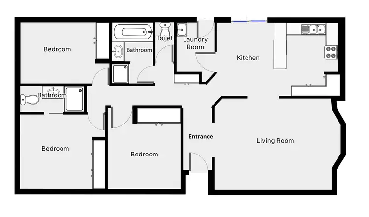 Floorplan of Homely house listing, 439 Walnut Avenue, Mildura VIC 3500