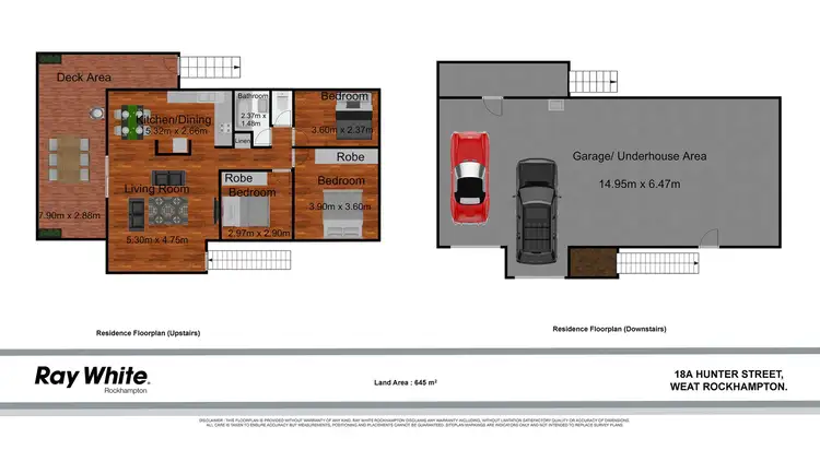 Floorplan of Homely house listing, 18A Hunter Street, West Rockhampton QLD 4700