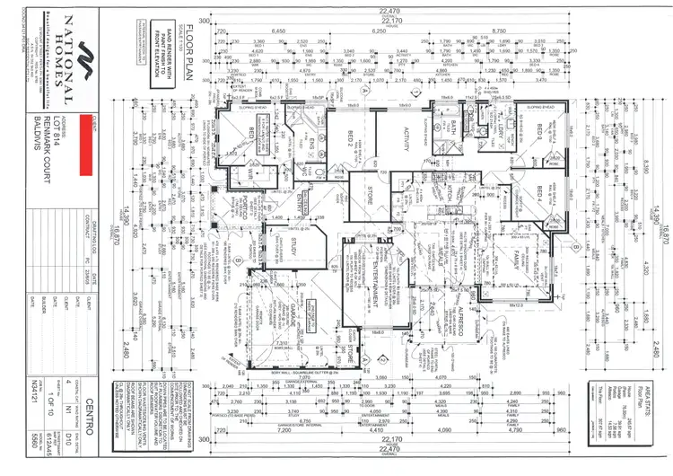 Floorplan of Homely house listing, 4 Renmark Court, Baldivis WA 6171