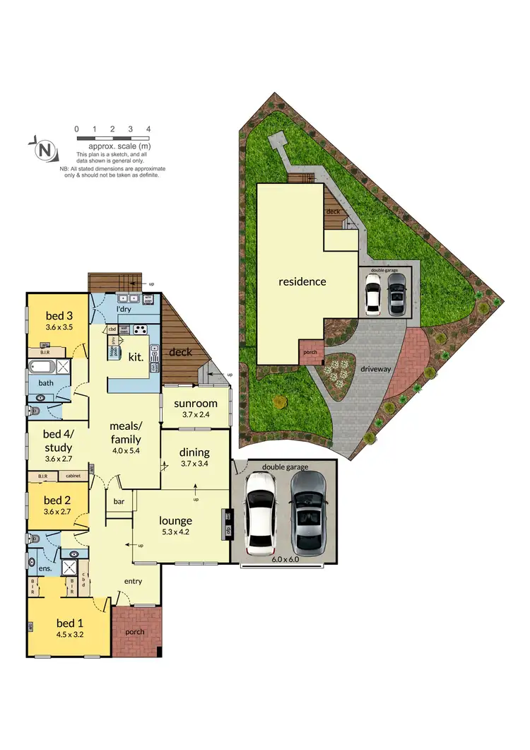 Floorplan of Homely house listing, 6 Shiralee Court, Wheelers Hill VIC 3150
