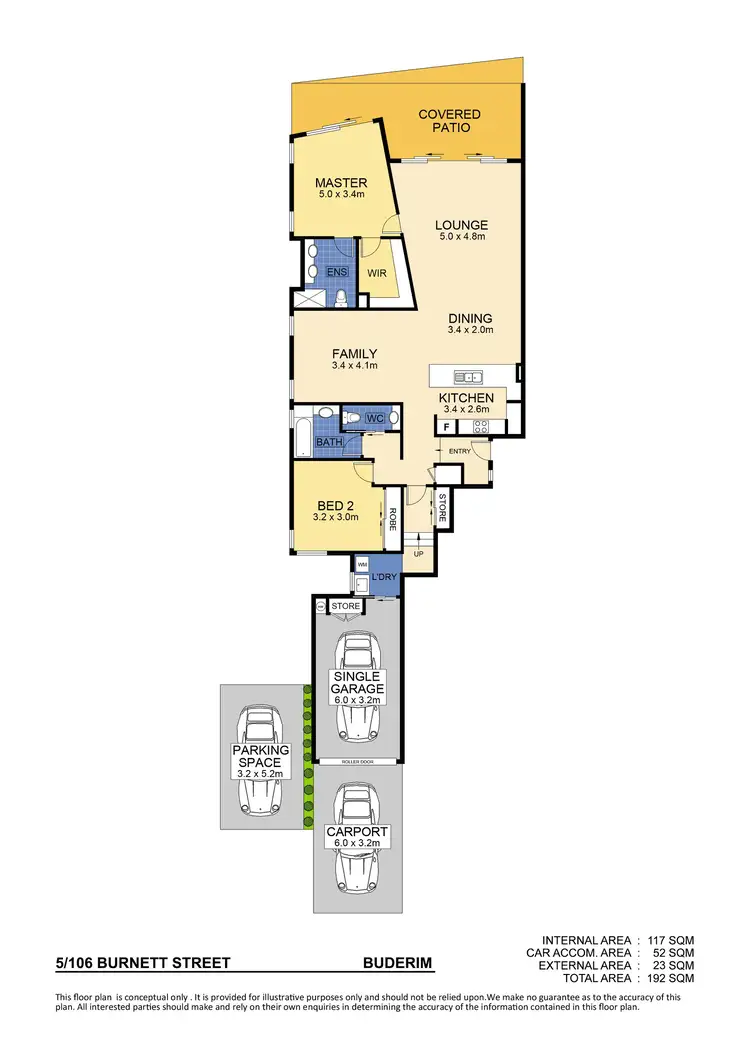 Floorplan of Homely unit listing, 5/106 Burnett Street, Buderim QLD 4556