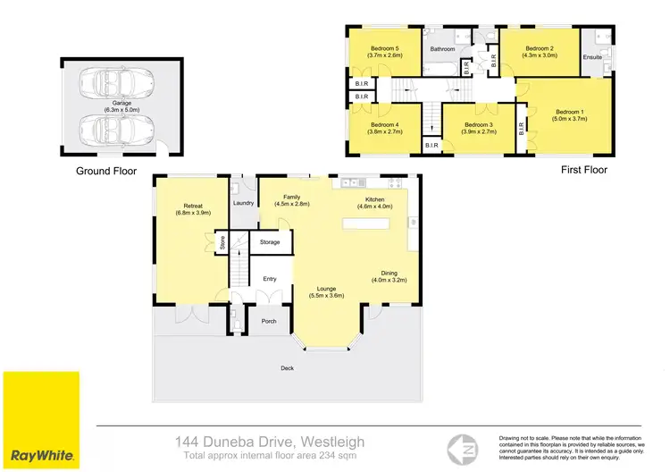 Floorplan of Homely house listing, 144 Duneba Drive, Westleigh NSW 2120