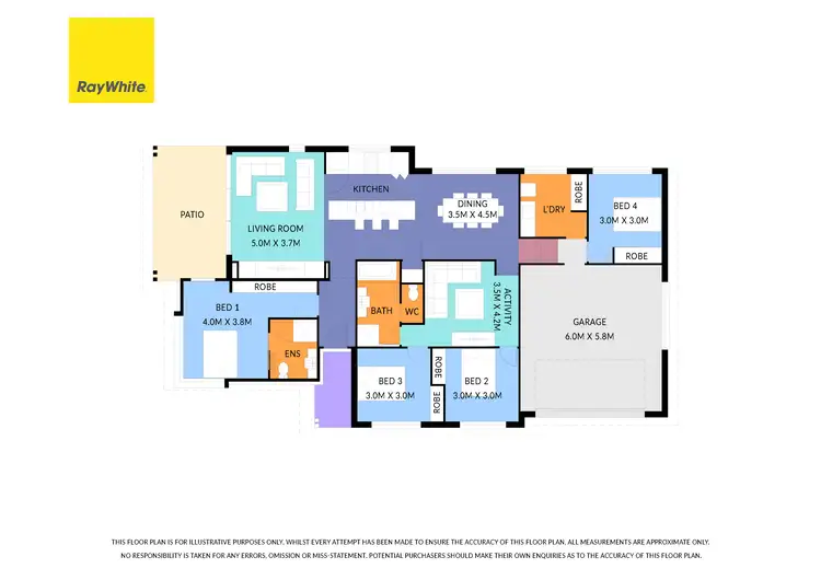 Floorplan of Homely house listing, 2 Golden Wattle Avenue, Mount Cotton QLD 4165